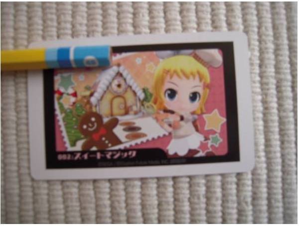 ３ＤＳ　初音ミク　Ｐｒｏｊｅｃｔ　ｍｉｒａｉ　２　同梱特典　ＡＲカード　『ファインダー』＆『スイートマジック』　２種セット　新品_画像2