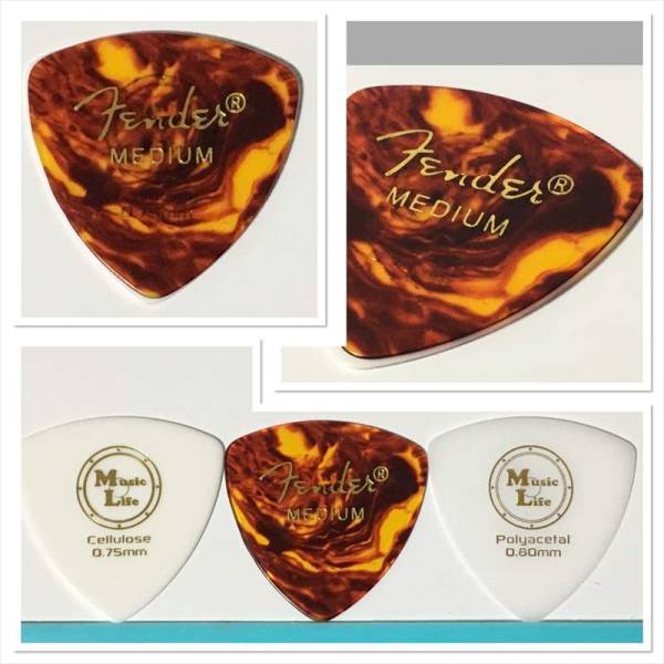 [0.80mm×50 листов ]Triangle Polyacetal ( поли выцветание tar ) треугольник onigili pick ML pick [ бесплатная доставка ]
