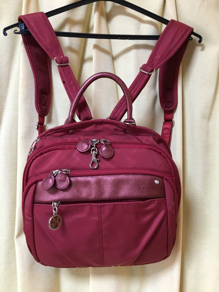 超爆安 新品未使用 Kanana 赤系オシャレな多機能多収納リュック Project リュックサック デイパック Hlt No 超爆安 新品未使用 Kanana 赤系オシャレな多機能多収納リュック Project リュックサック デイパック Hlt No