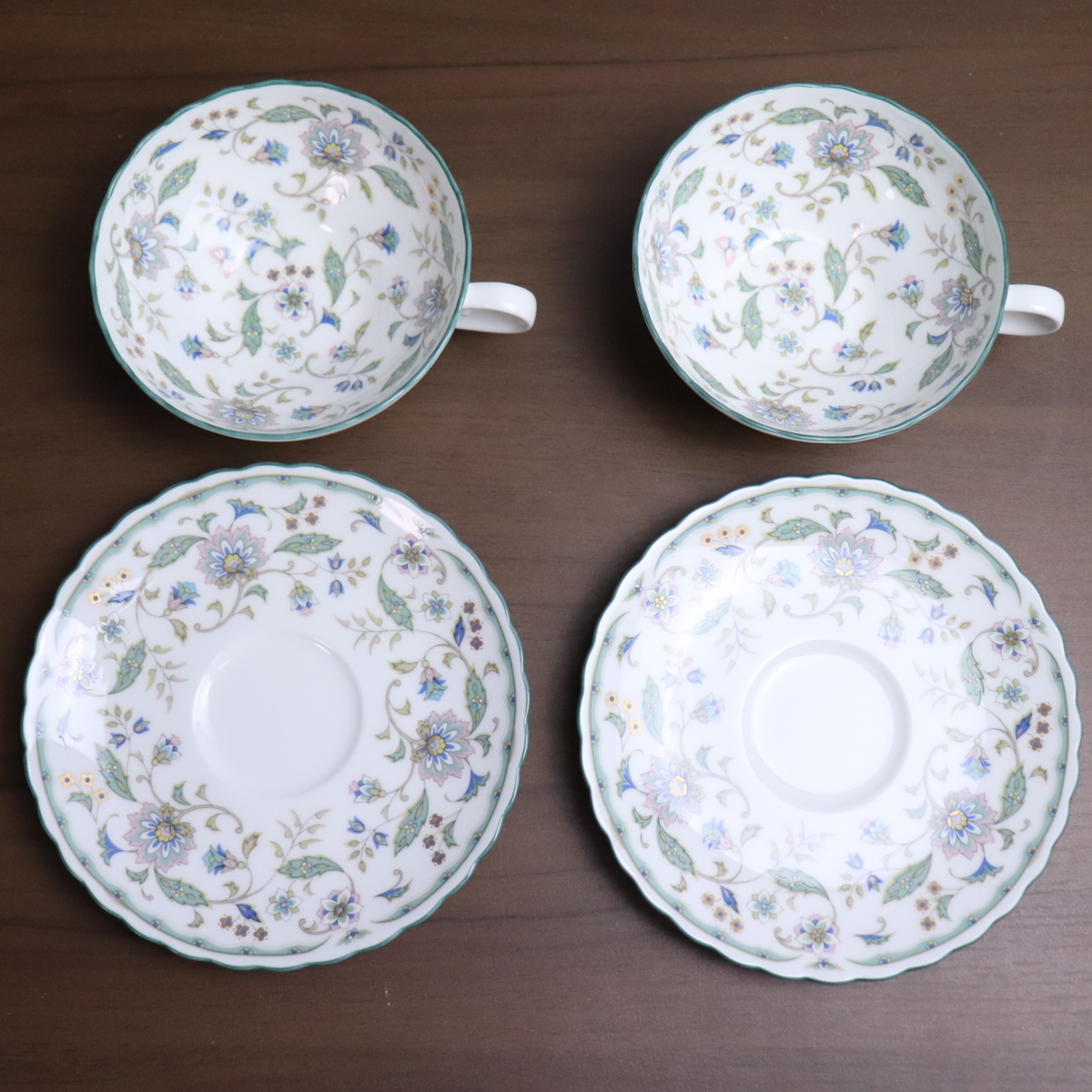 Noritake ノリタケ CALIPH PALACE カリフパレス 4415 カップ&ソーサー ティースプーン付 2客