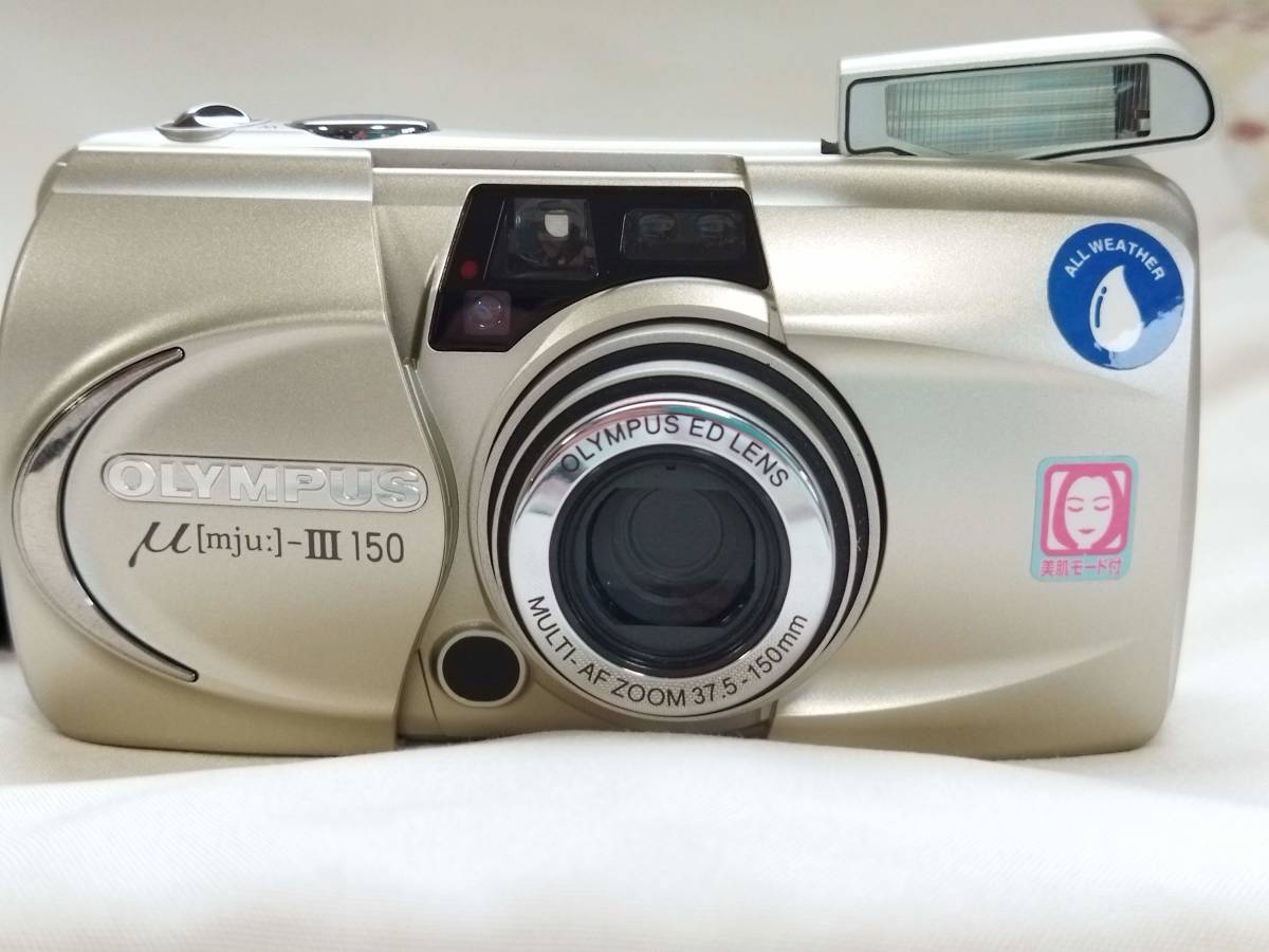 【日本限定モデル】 オリンパス　μ-Ⅲ 120　リモコン付き フィルムカメラ