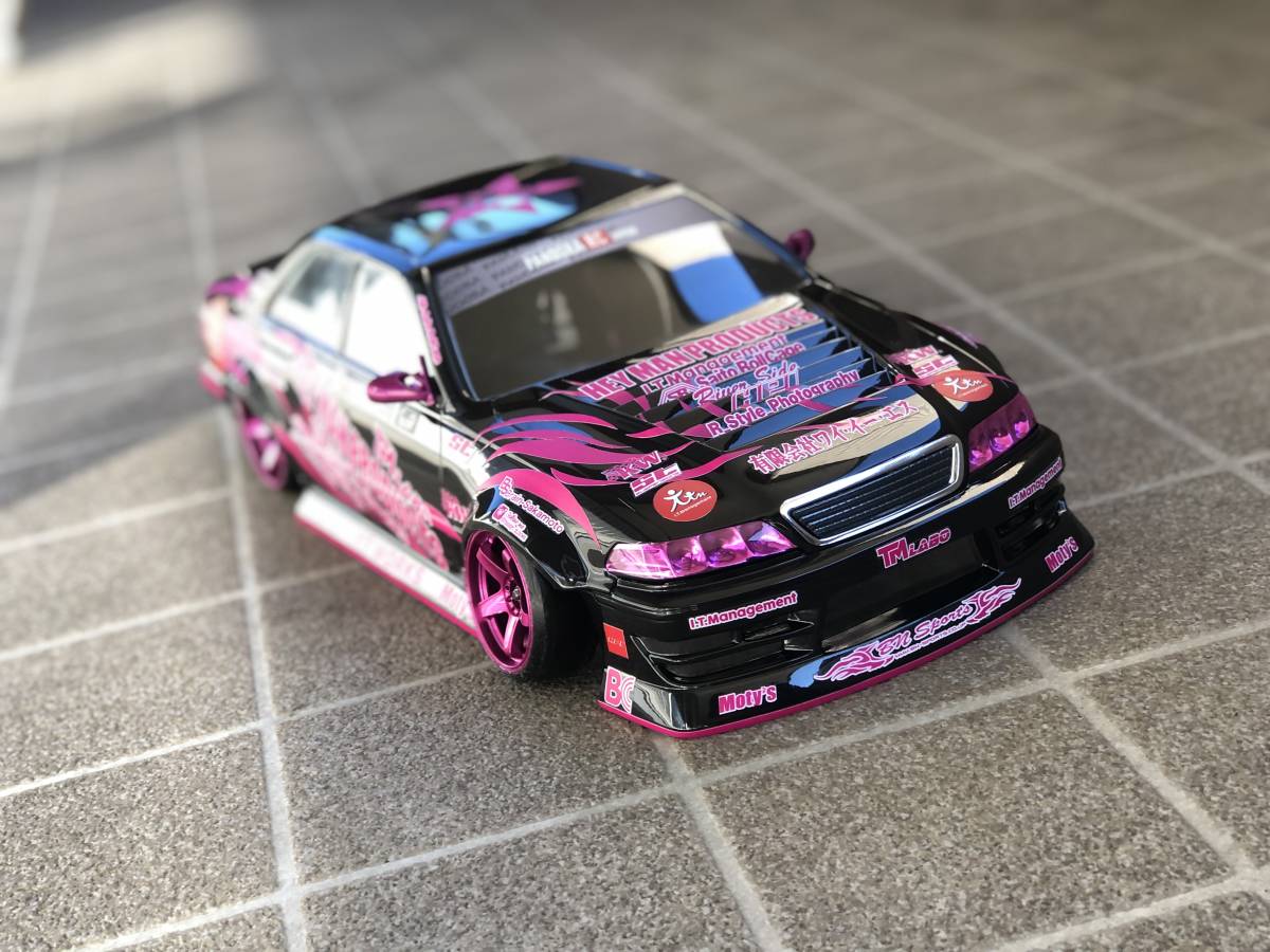 ドリラジ ラジドリ マークII ボディ 美品 Yahoo!オークション - ラジコンボディー JZX100 マークⅡ BN