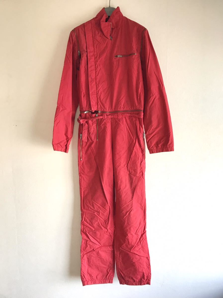 RAF SIMONS ラフシモンズ 2002SS テロ期 ジャンプスーツ(ツナギ