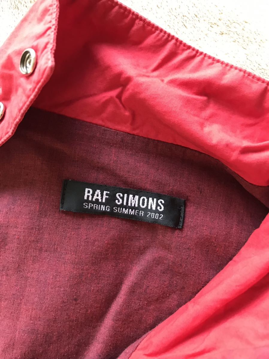 RAF SIMONS ラフシモンズ 2002SS テロ期 ジャンプスーツ(ツナギ