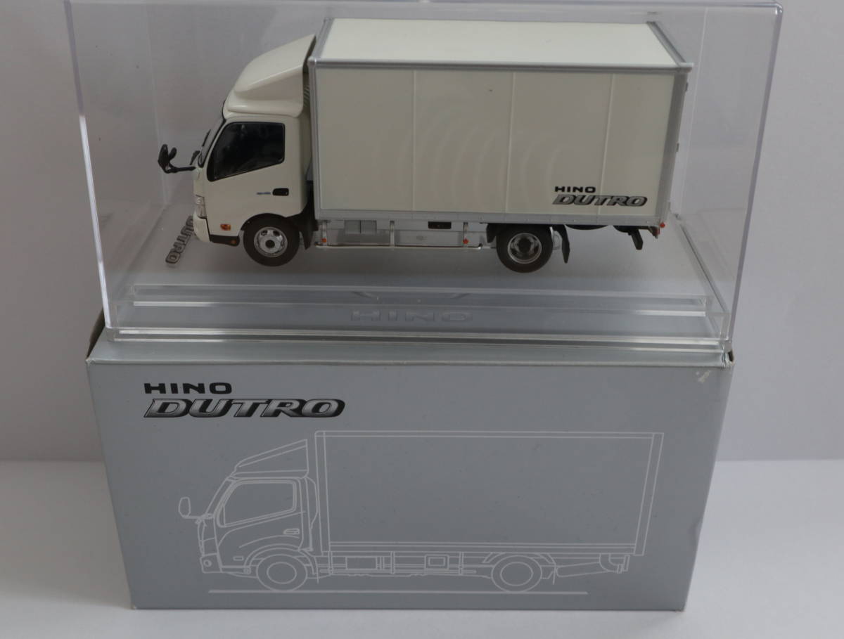 1/43 京商 日野デュトロ オフィシャルモデル (ホワイト/シルバー 1/43 京商 日野デュトロ オフィシャルモデル (ホワイト/シルバー