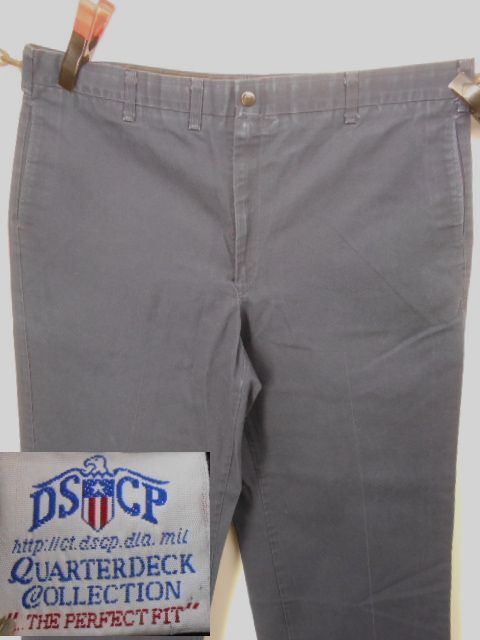 90s ミリタリー　ワーク　パンツ　ｗ４２ 紺　REDKAP チノパン　アメカジ　古着　f002