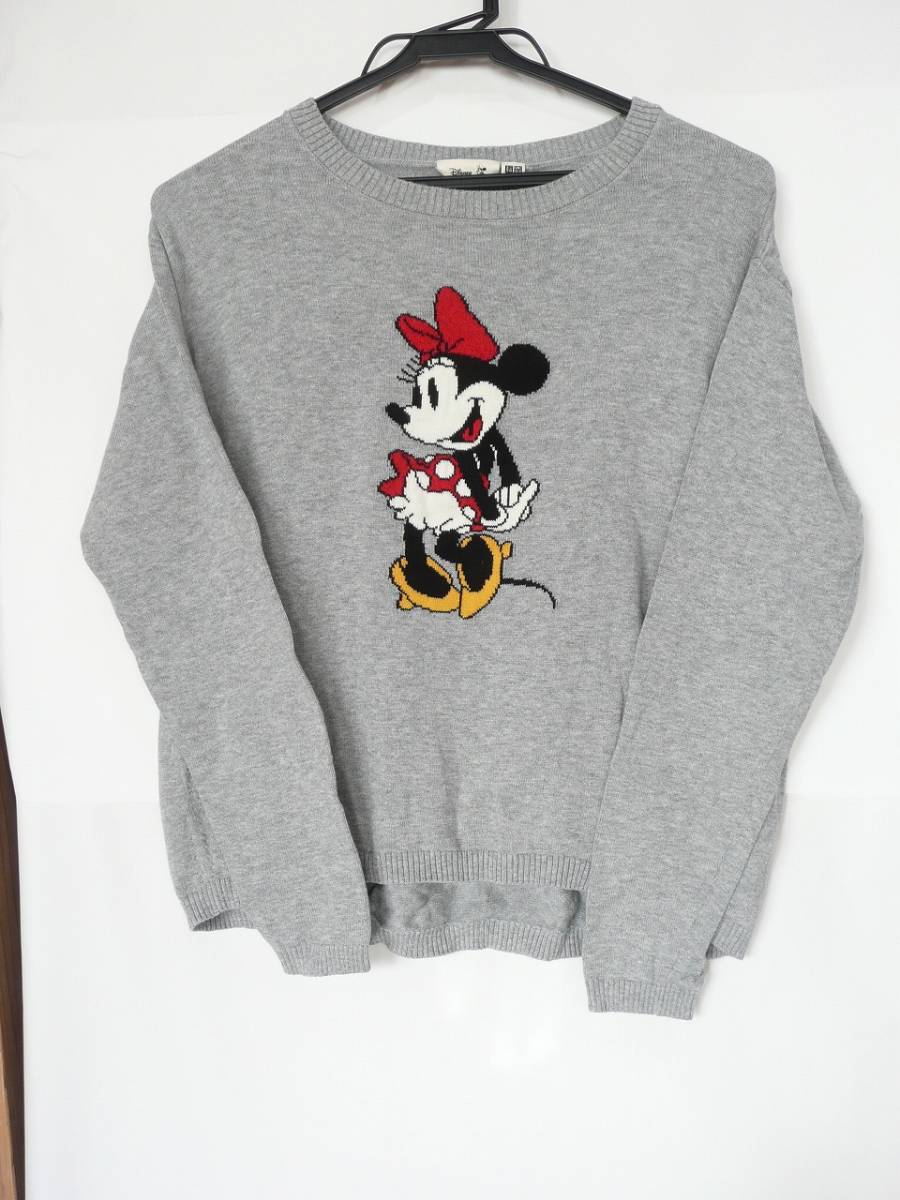 Uniqlo Girls Disney Grey ユニクロ ディズニー コラボ スゥエット セーター 長袖 トレーナー キッズ 暖か ミニーマウス グレー 150 女の子用 売買されたオークション情報 Yahooの商品情報をアーカイブ公開 オークファン Aucfan Com