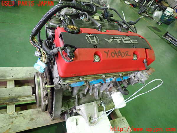 4UPJ-86232010]S2000 前期 (AP1)エンジン F20C 始動OK 中古 [参考情報(適合保証無):AP2]_画像2