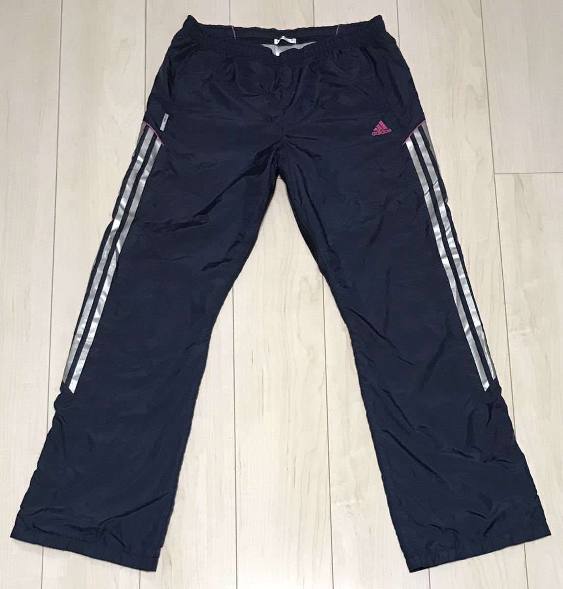 Adidas Flare Pants [Navy Navy JP = OT / USA = M, (xl)] Adidas Boots Cut Snow Foccer Baseball Baseball Sports Games