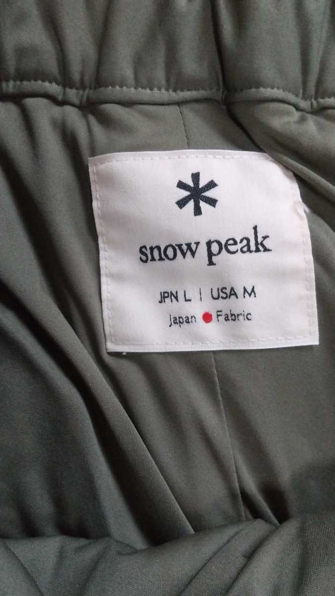 スノーピーク(snow peak) Flexible Insulated Pants Men’s Lサイズ 定価19,800円