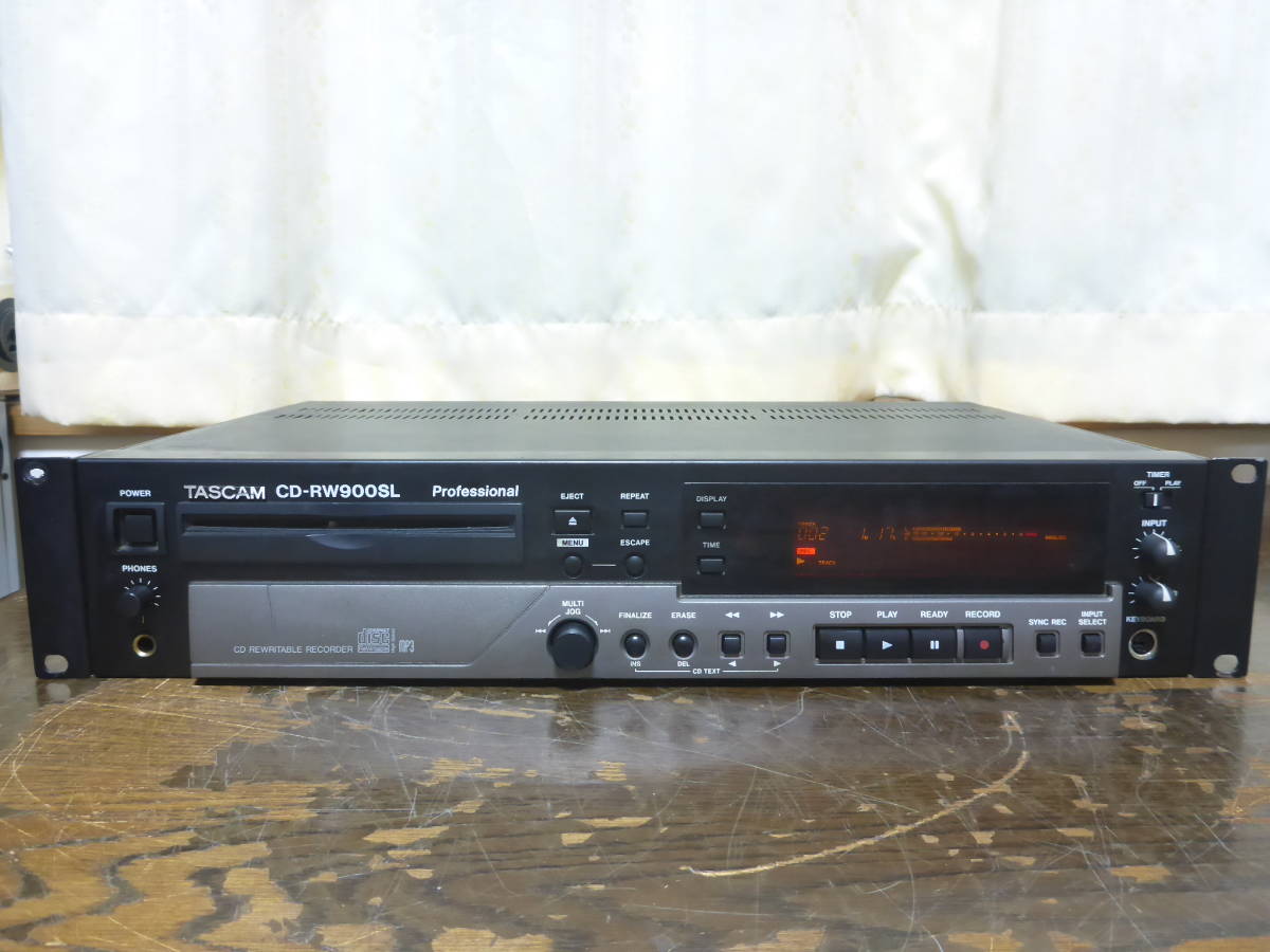 TASCAM CD-RW900SL 業務用CDレコーダー タスカム visitafyon.org