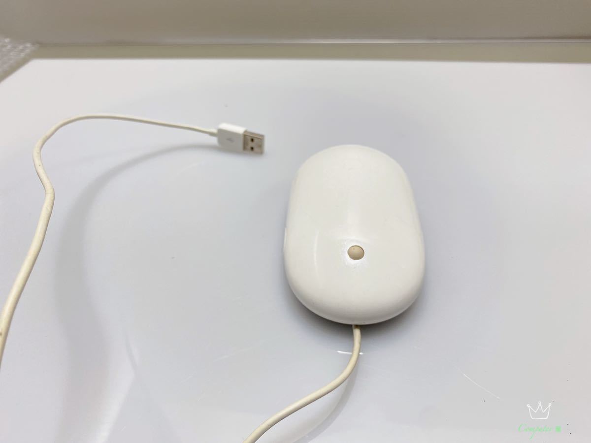 Apple Mighty Mouse アップル マイティーマウス♪Model A1152 純正マルチボタンマウス 動作品 C-0109