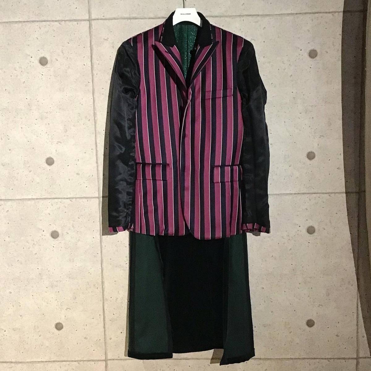 ONtheCORNER ITEM No.983/COMMEdesGARCONS HOMMEPLUS コムデギャルソンオムプリュス リバーシブルスパンコールジャケット 18ss size:S_画像3