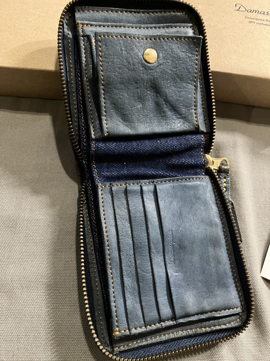 卸直営卸直営Damasquina (ダマスキーナ) クラシック ウォレット 折り