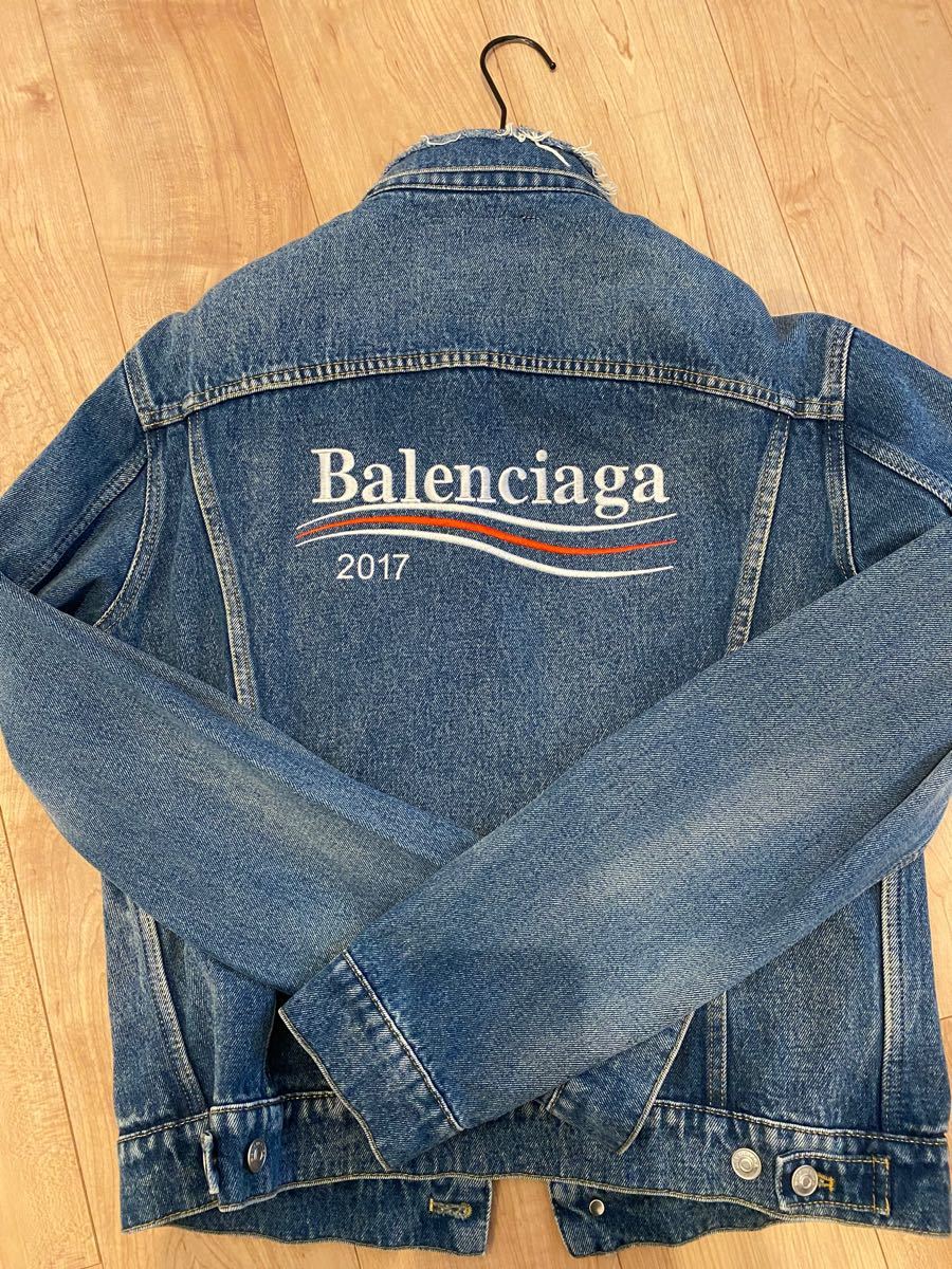 即納限定品 Balenciaga - バレンシアガ デニムジャケットの通販 by