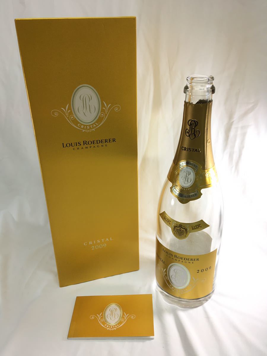 ルイ・ロデレール シャンパーニュ 古酒 洋酒 箱付き 空瓶 LOUIS ROEDERER CHAMPAGNE 容量 : 750ml アンティーク ヴィンテージ