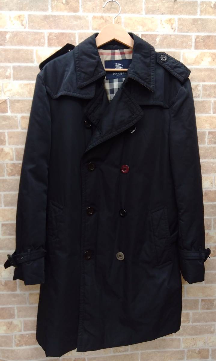 BURBERRY London / バーバリーロンドン/ダウントレンチ /ブラック