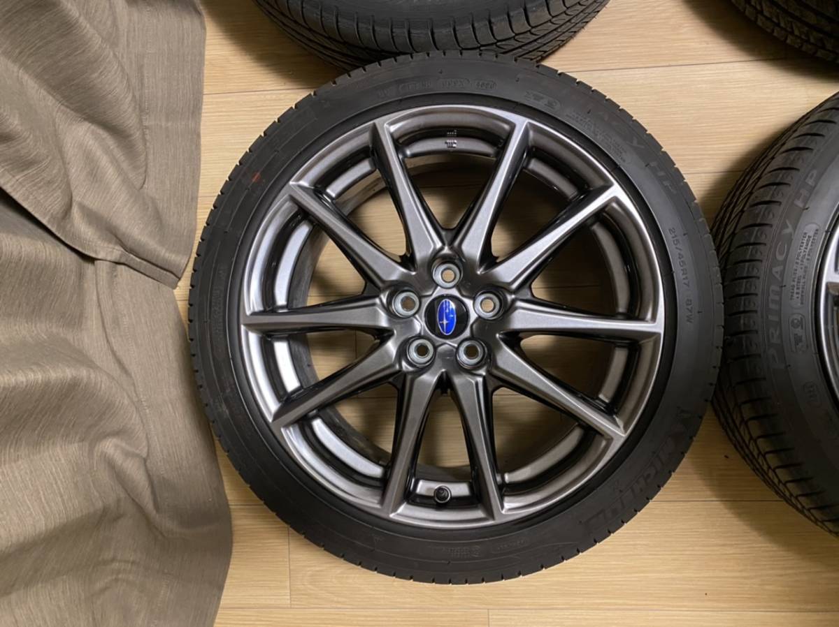 プチギフト 美品 納車3日目外し走行100km以内新型BRZ(ZD8)純正タイヤ