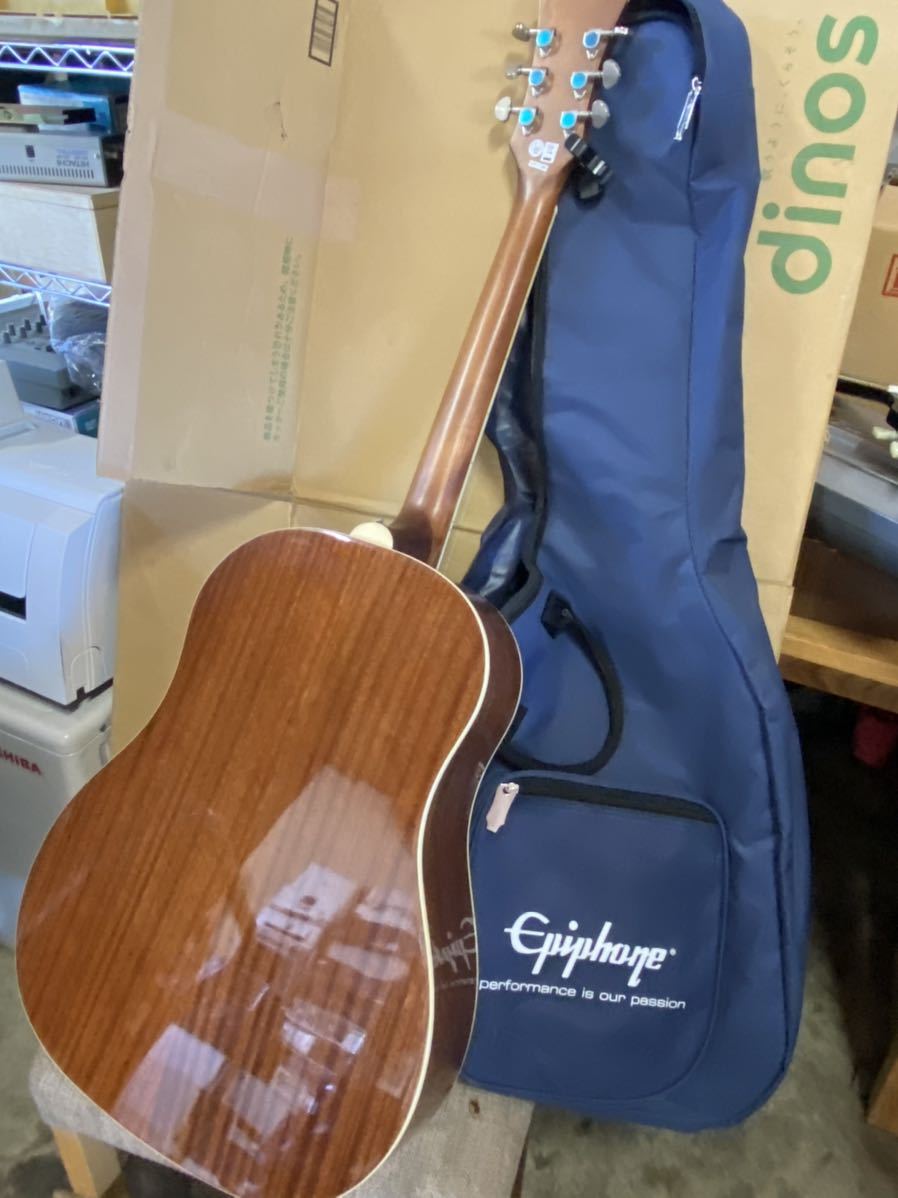 Epiphone エピフォン アコースティック ギター AJ 200S NA 楽器 ケース