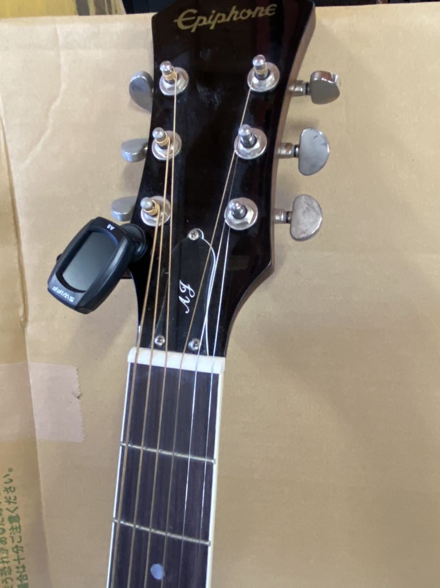 Epiphone エピフォン アコースティック ギター AJ 200S NA 楽器 ケース