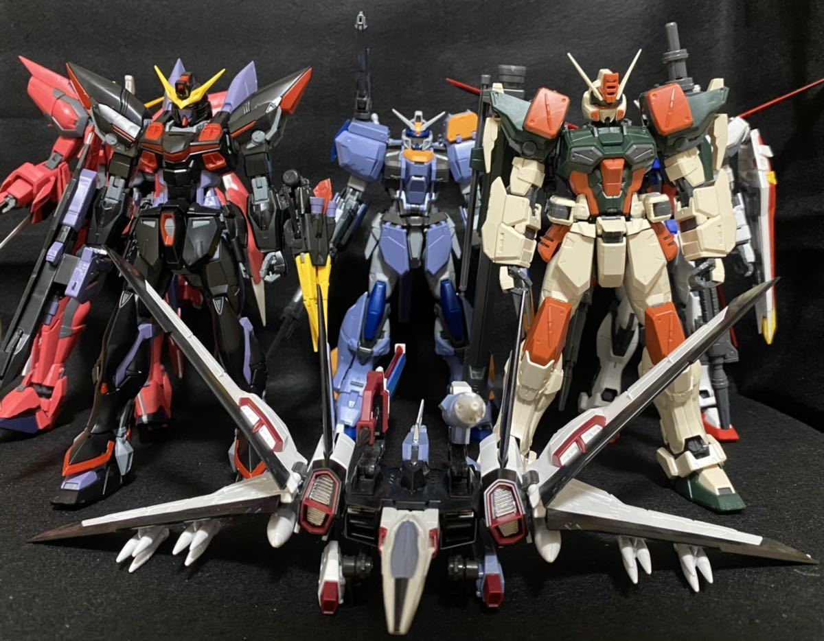 Yahoo!オークション - ガンプラ 完成品 MG ガンダムSEED 初期GAT-Ｘ