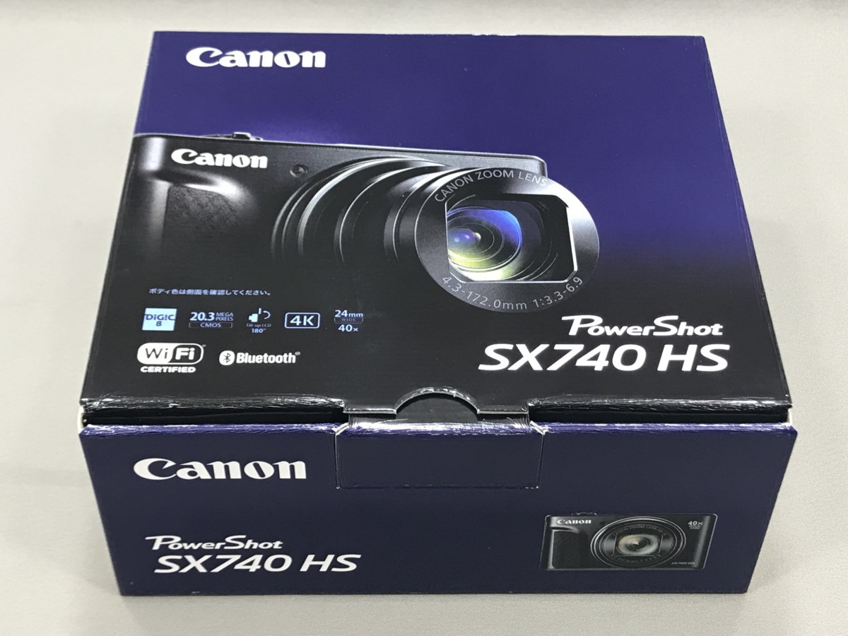 未使用品】 Canon コンパクトデジタルカメラ PowerShot SX740 HS