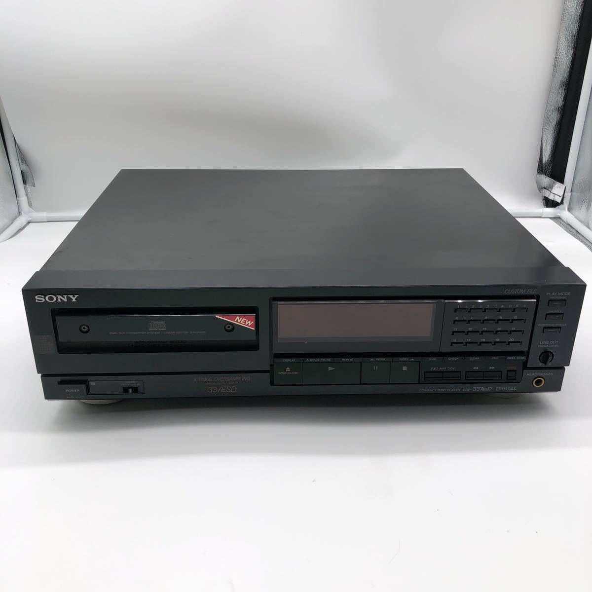 現状品】 SONY ソニー CDP-337ESD CDプレーヤー 再生確認済 www.weblime.pt