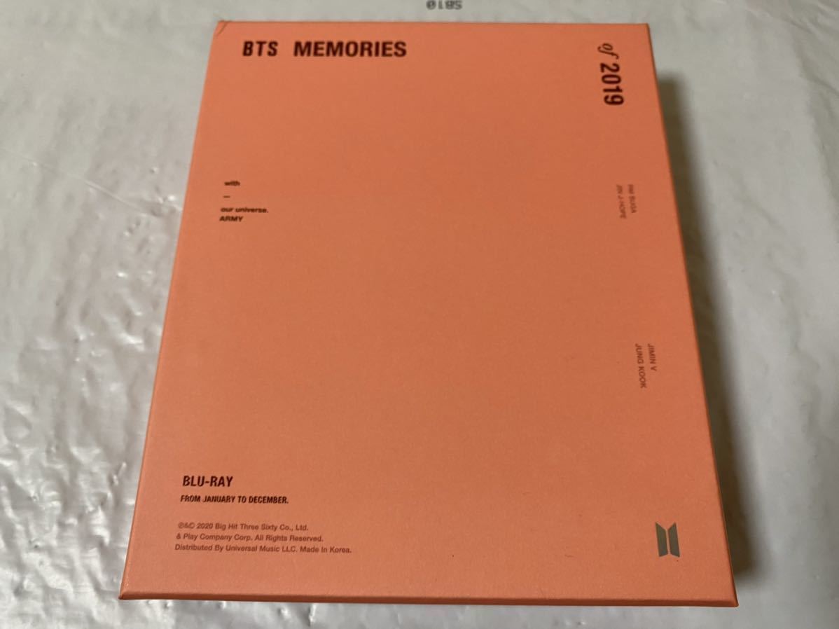 BTS MEMORIES 2019 blu-ray 字幕あり トレカ無し - rehda.com