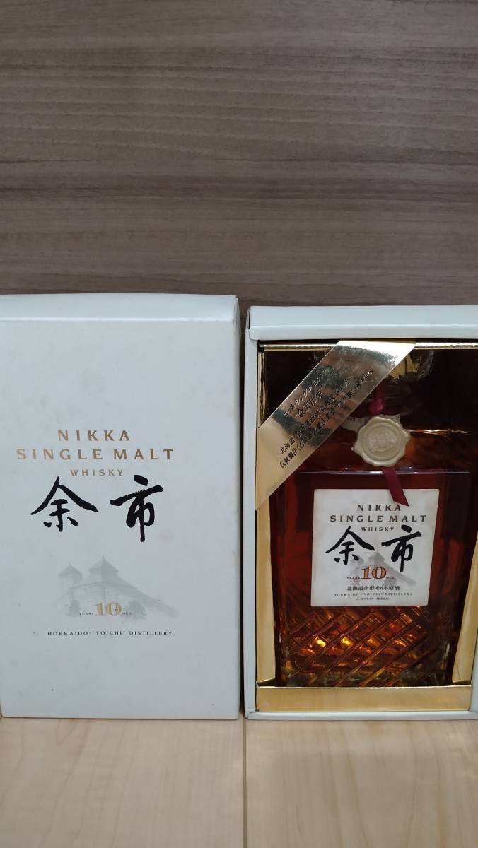 未開栓】NIKKA ニッカ シングルモルト 余市 10年 北海道余市モルト原酒
