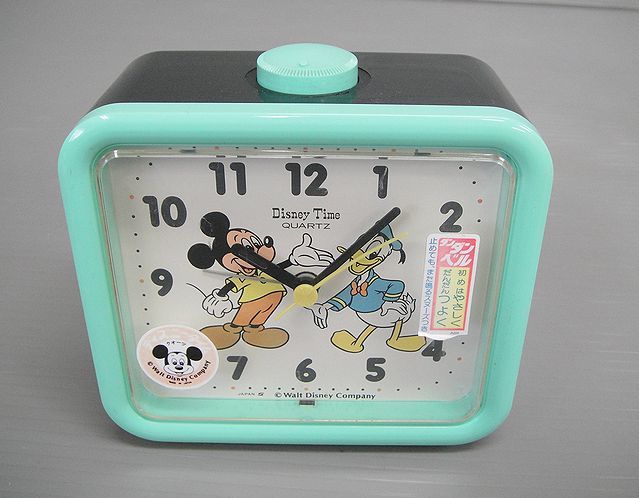 NH911】Disney Time ディズニータイム クォーツ FD306K 目覚まし時計