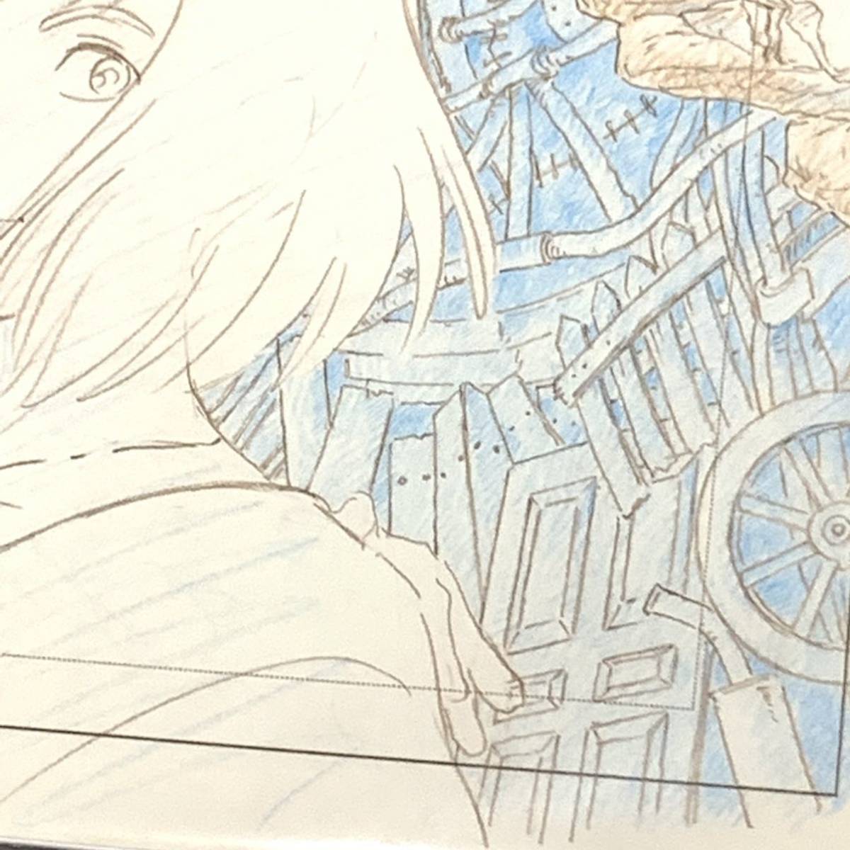 スタジオジブリ ハウルの動く城 レイアウト 切り抜き レイアウト スタジオジブリ ハウルの動く城 レイアウト 切り抜き レイアウト