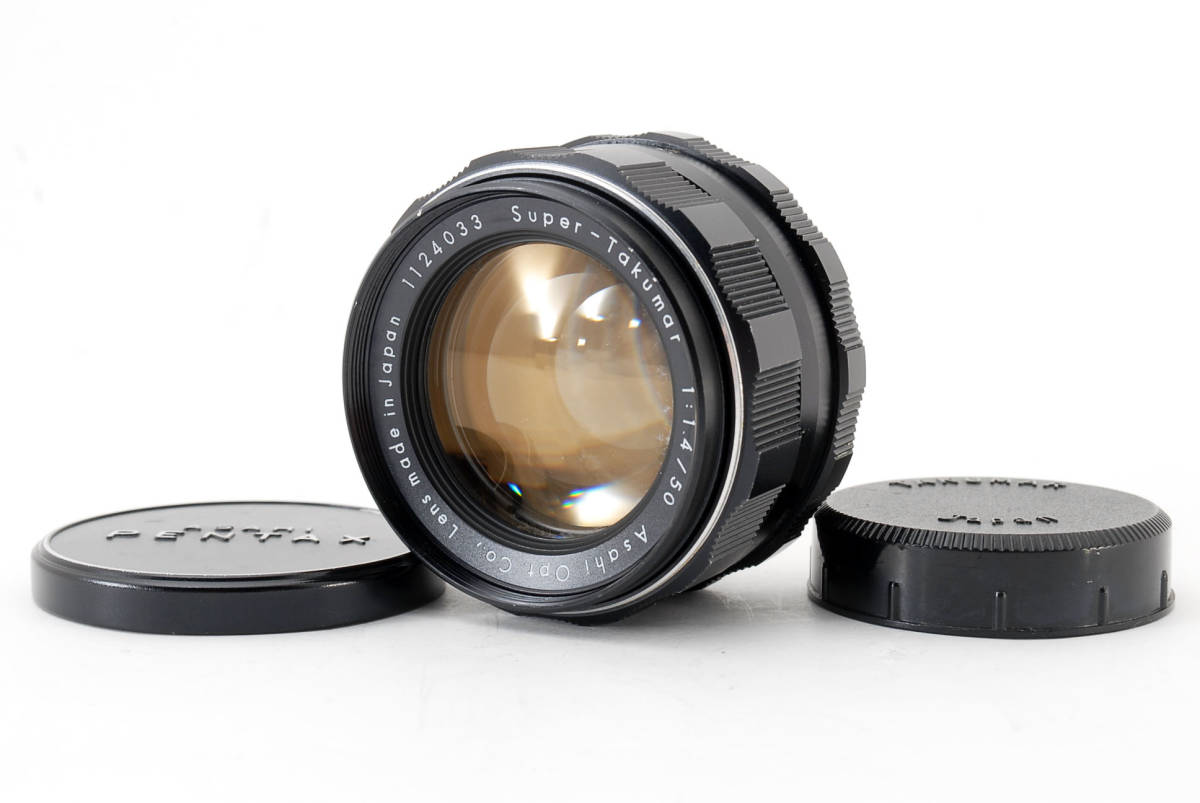 PENTAX ペンタックス Super-Takumar 50mm F1.4 M42 前期型 8枚玉