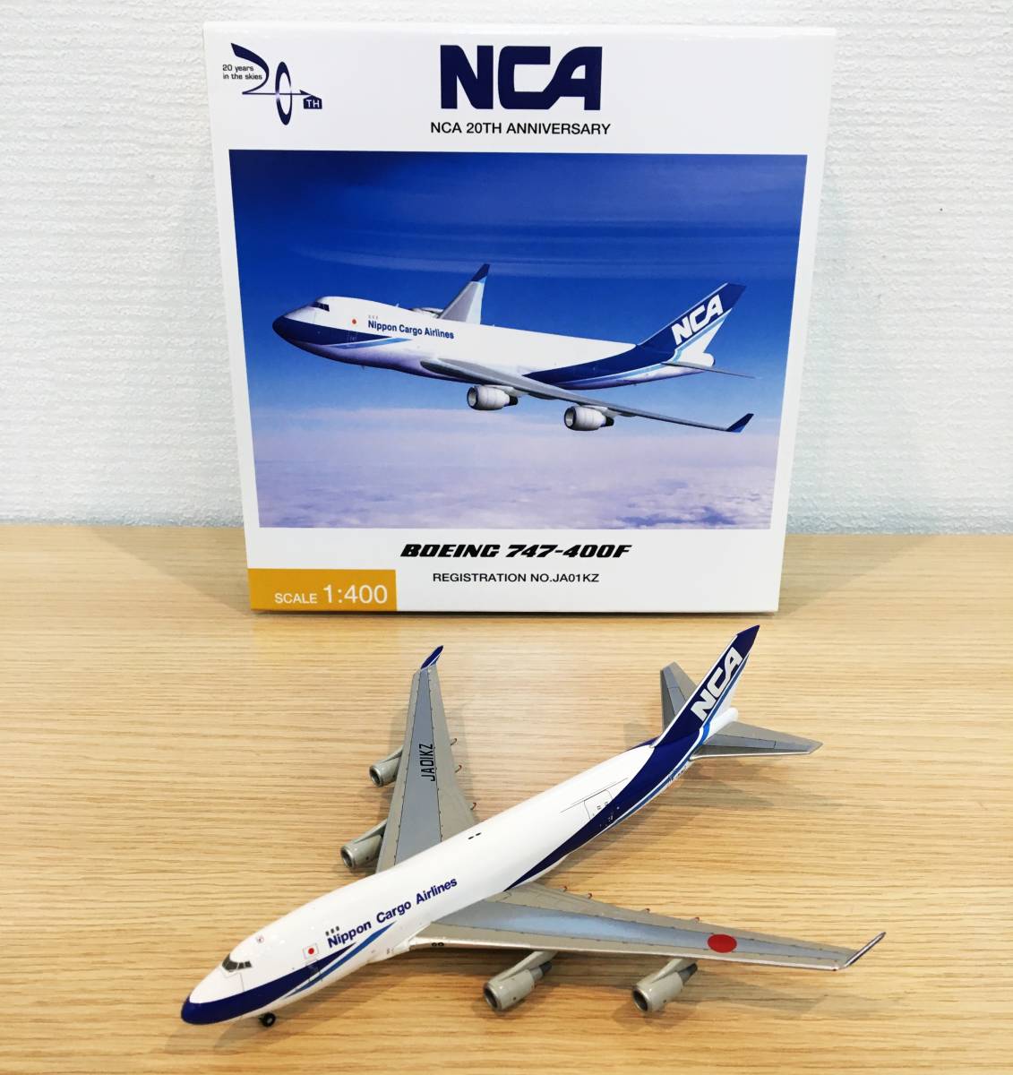 NCA BOEING/ボーイング 747F 輸送機 飛行機 1/400 - 航空機 NCA BOEING/ボーイング 747F 輸送機 飛行機 1/400 - 航空機