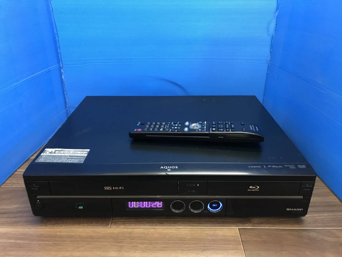 販売特売中 ブルーレイレコーダー SHARP AQUOS BD-HDV22 VHS対応