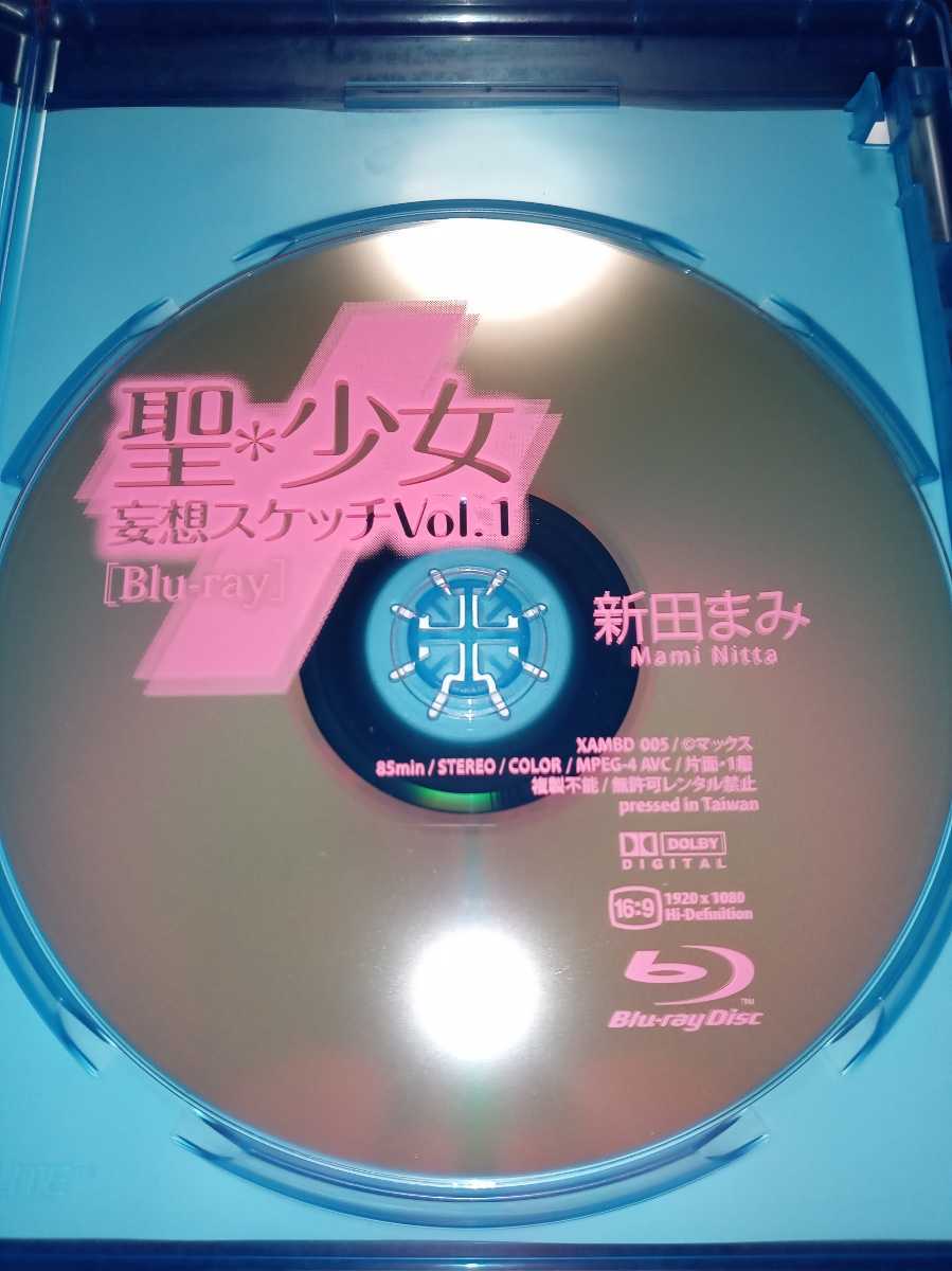 Blu-ray 新田まみ 聖少女 妄想スケッチ Vol.1 / ディスククリーニング