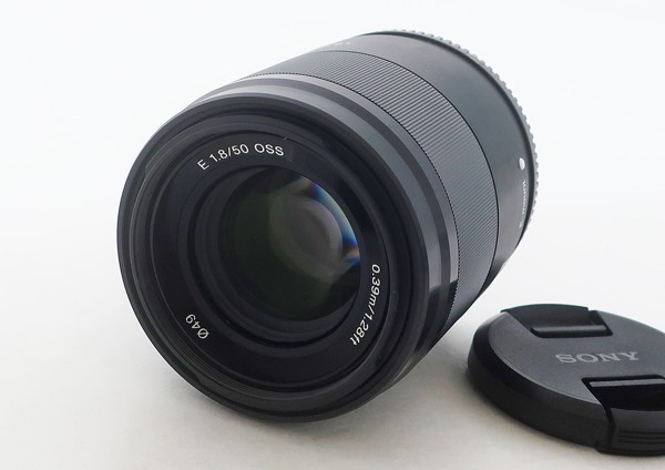 ◇【SONY ソニー】E 50mm F1.8 OSS SEL50F18 一眼カメラ用レンズ