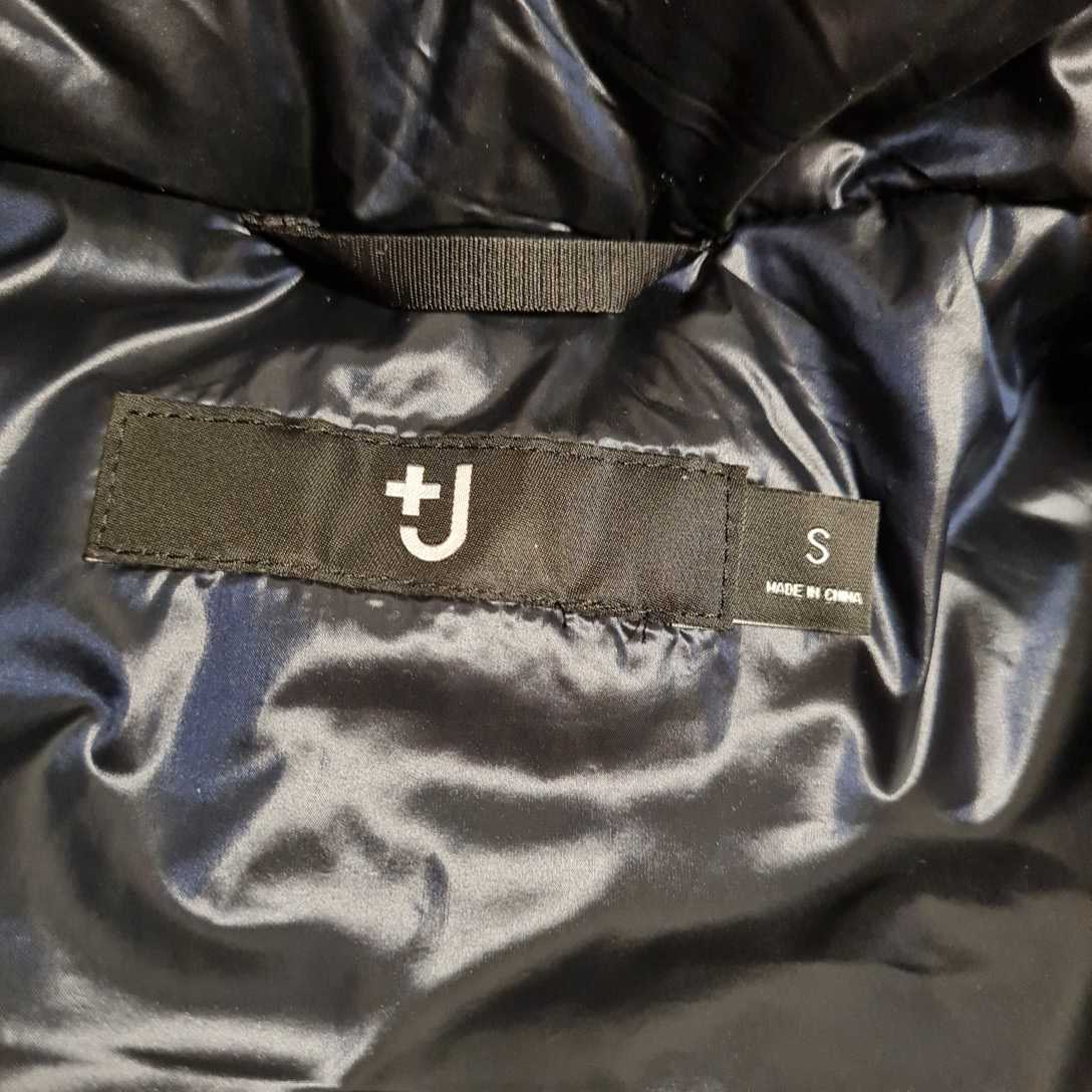 美品】UNIQLO +J ハイブリッドダウンオーバーサイズパーカー BLACK