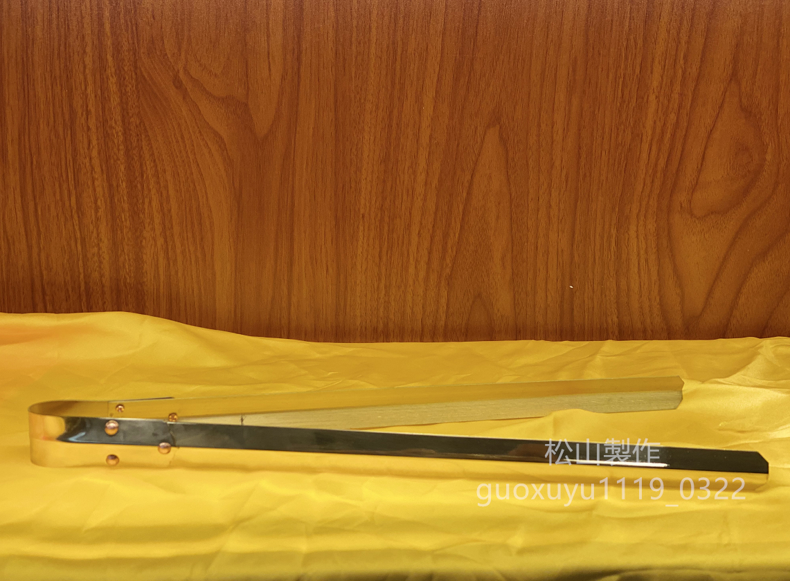 「密教法具 寺院用仏具」護摩箸 真鍮製磨き仕上げ 長さ 40cm_画像5