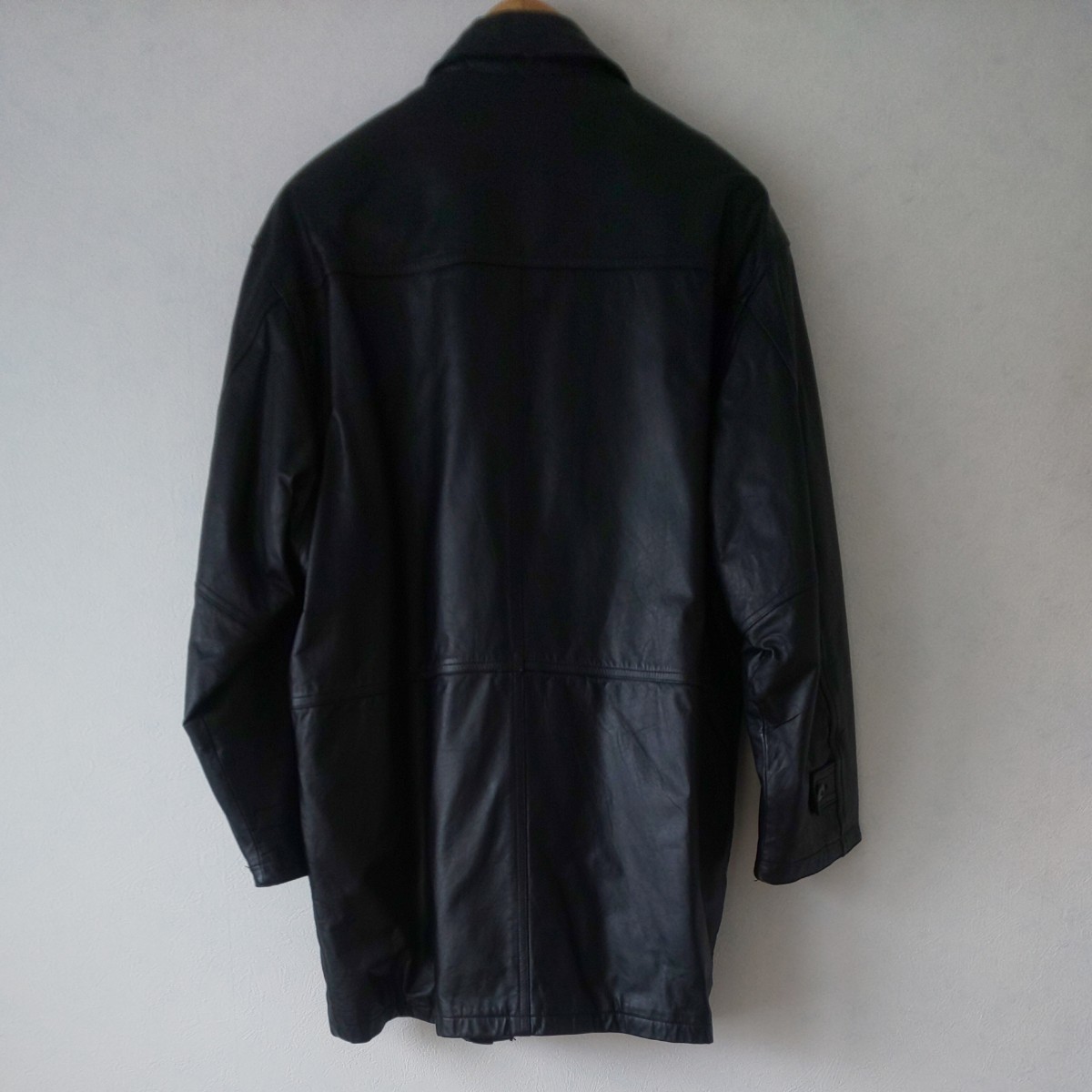 牛革 レザーコート レザージャケット COOL JOE CLASSIC ブラック 牛革 レザーコート レザージャケット COOL JOE CLASSIC ブラック