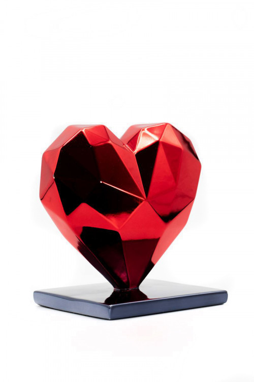 Richard Orlinski オーリンスキーリチャード HEART SPIRIT (RED