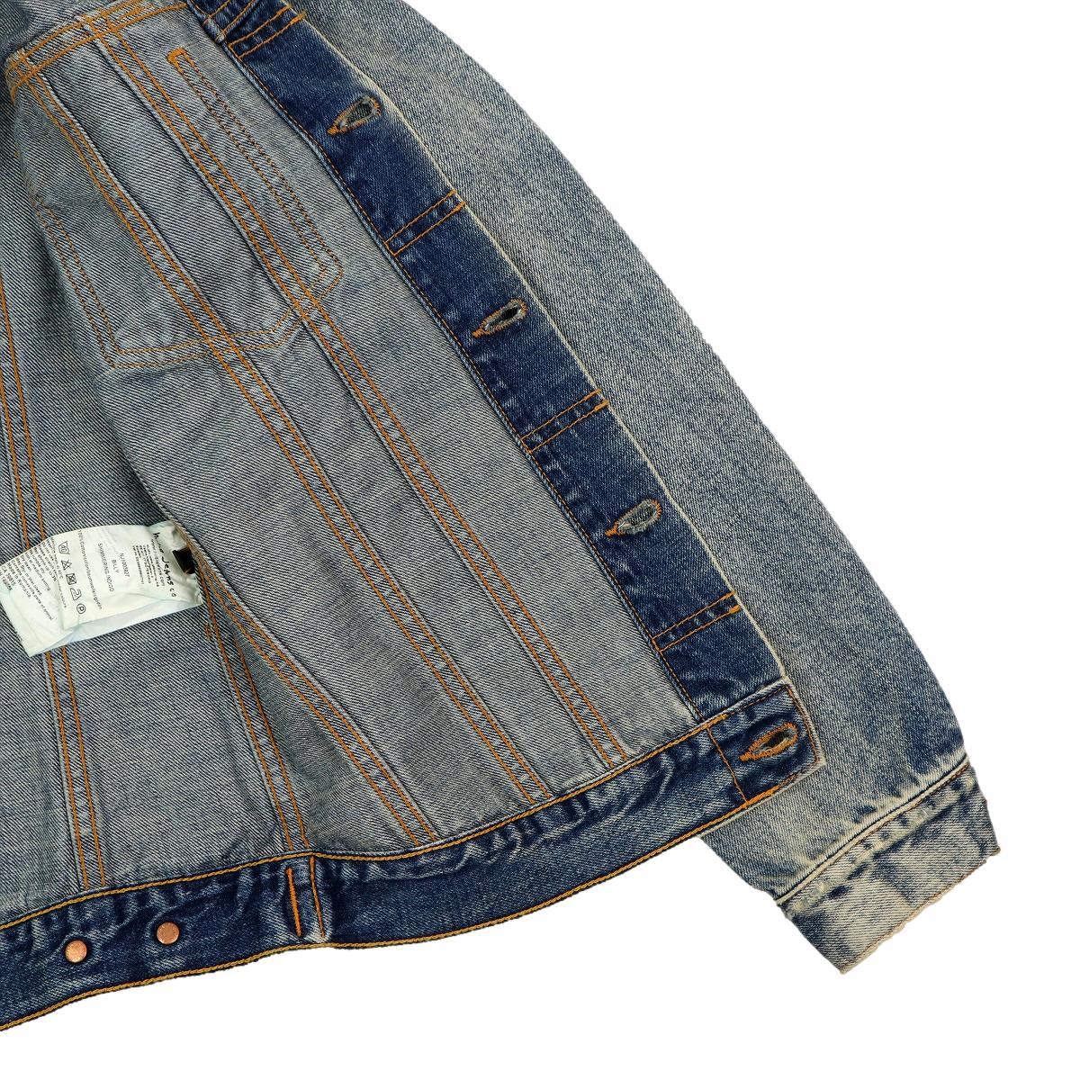 【B1560】【新品】【定価35,200円】Nudie Jeans ヌーディージーンズ Gジャン デニムジャケット BILLY ビリー サイズXS_画像7