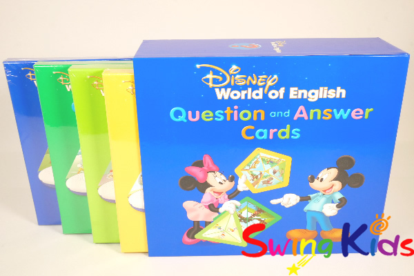 未開封多数2015年 Q&Aカードディズニー英語システムDWEワールドファミリー