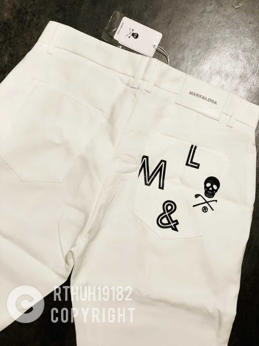 特価品コーナー MARK&LONA マークアンドロナ パンツ ズボン ホワイト