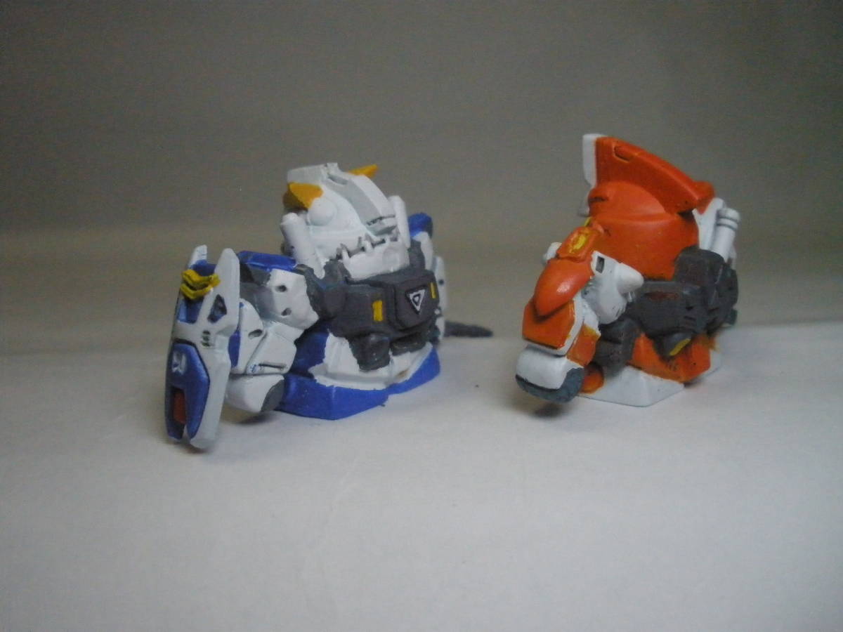 ガン消し リペイント SDガンダム ガシャポン戦士 F90・F90 ガン消し リペイント SDガンダム ガシャポン戦士 F90・F90