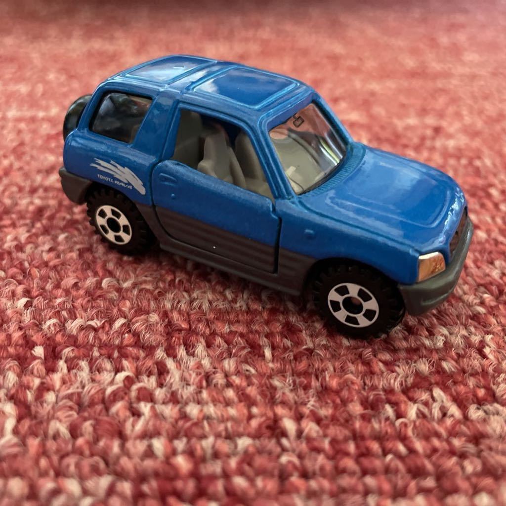 トミカ 赤箱 No.24 RAV4 ブルー TOYOTA トヨタ ラブフォー 1994年 TOMICA 保管品の画像7