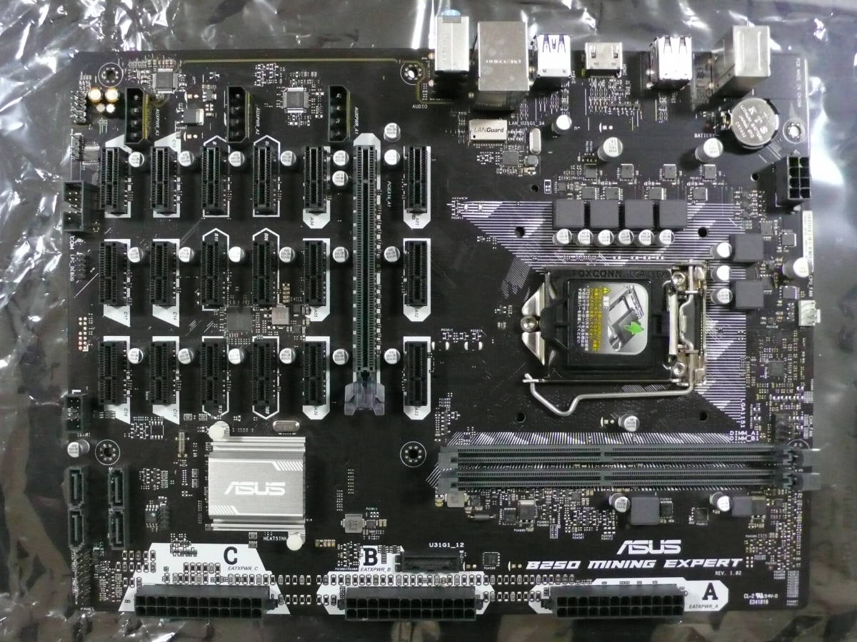 高級感 ASUS B250 MINING EXPERT マザーボード - PCパーツ