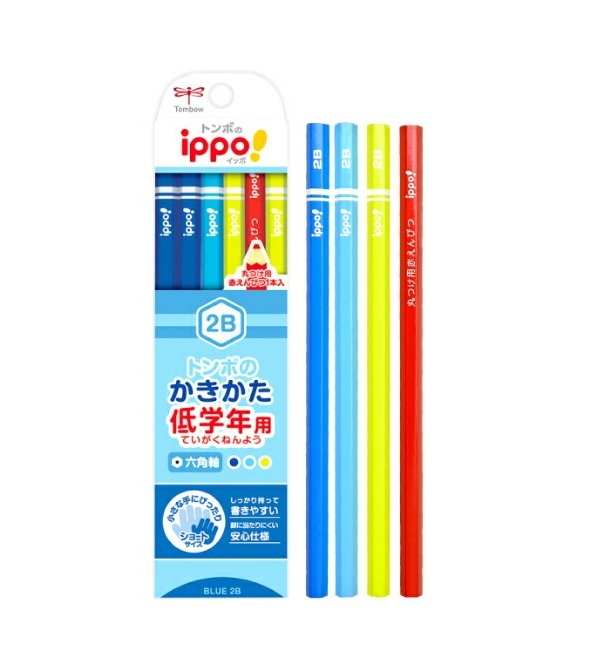 [ prompt decision ]#ippo /ipo# dragonfly. .... pencil lower classes for /2B hexagon axis /1 dozen red pencil 1 pcs insertion ./ blue / new go in . man //MP-SKPM04-2B