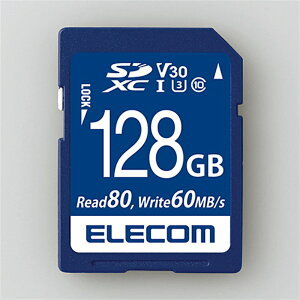 エレコム SDXCカード MF-FS128GU13V3R 容量：128GB