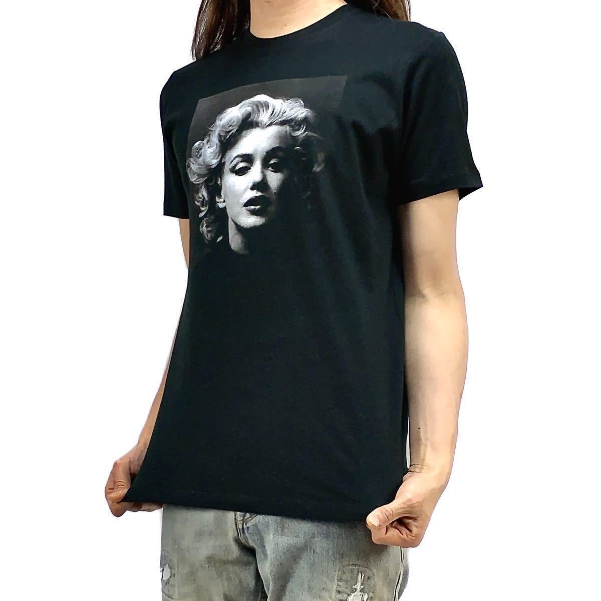 新品 マリリンモンロー ハリウッド 黄金時代 セクシーブロンド女優 アメリカ セックスシンボル Tシャツ XLサイズ UNI 大きい ビッグ ワイド_画像4