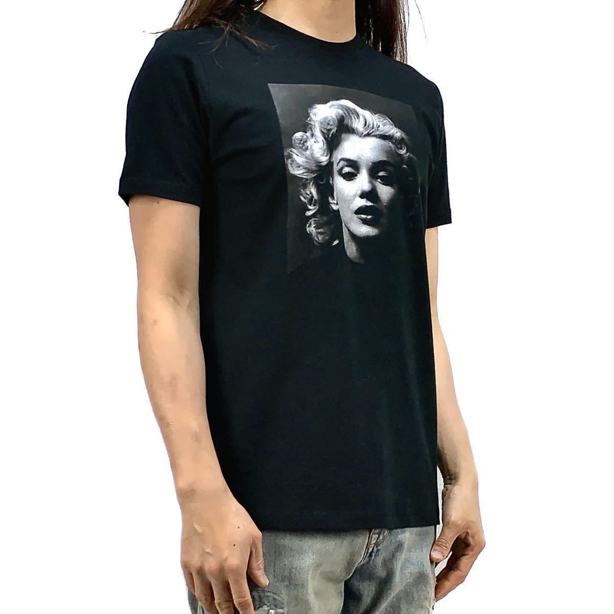新品 マリリンモンロー ハリウッド 黄金時代 セクシーブロンド女優 アメリカ セックスシンボル Tシャツ XLサイズ UNI 大きい ビッグ ワイド_画像3